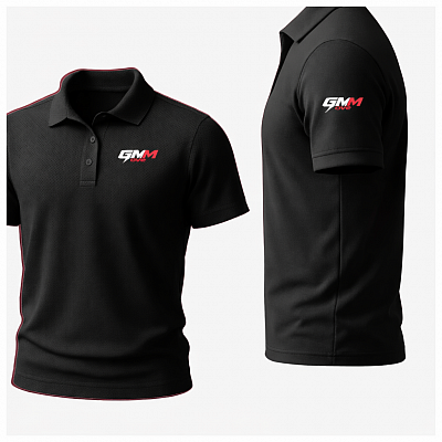 GMMove Polo-Shirt Dark Black