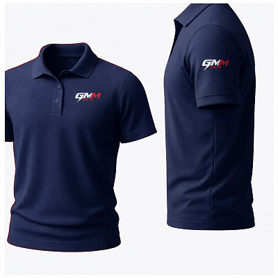 GMMove Polo Shirt Marine Blue
