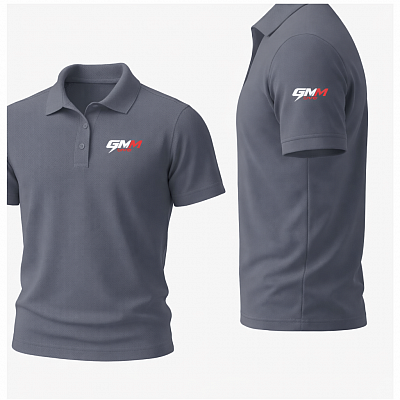 GMMove Polo-Shirt Mountain Grey