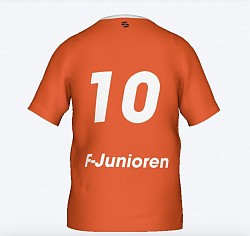 orange/weisse Trikot