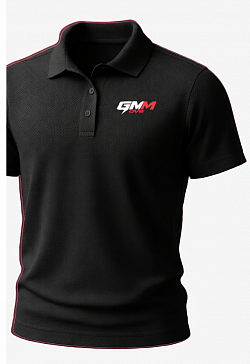 Trainer Polo-Shirts schwarz