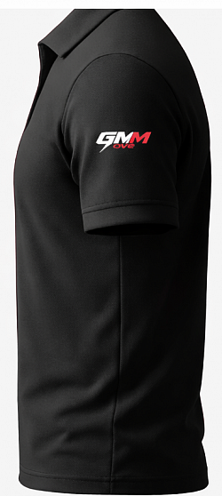 Trainer Polo Shirt schwarz