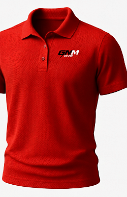 Trainer Polo Shirt Rot