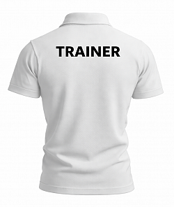 Trainer Polo Shirt Weiss